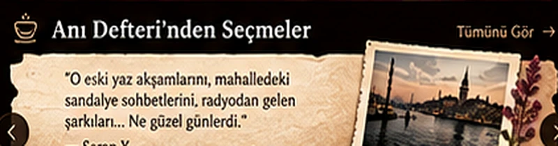 Eski fotoğraf ve anı defteri artwork